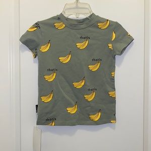 NWT TINY TRIBE BOYS BANANAS SHIRT SIZE 4T